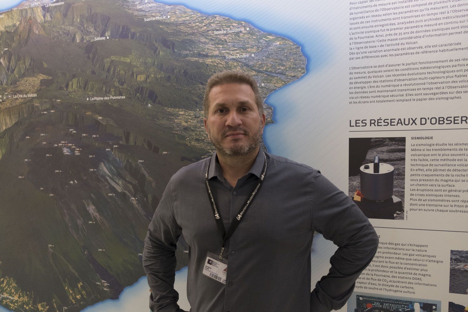 Patrice HUET est Directeur scientifique de la Cité du Volcan à Bourg Murat.