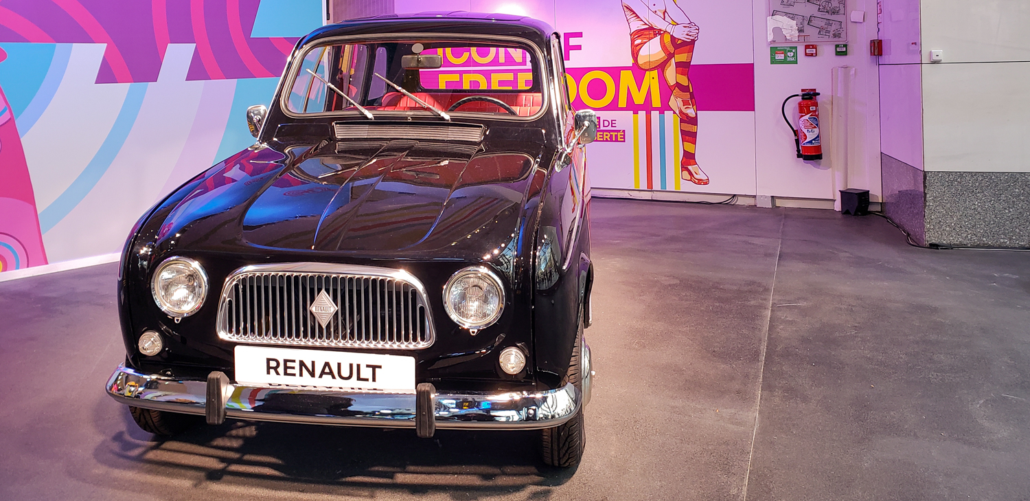 La 4L de Renault, une voiture très populaire dans les années 1960 et 1970 © Globe Reporters