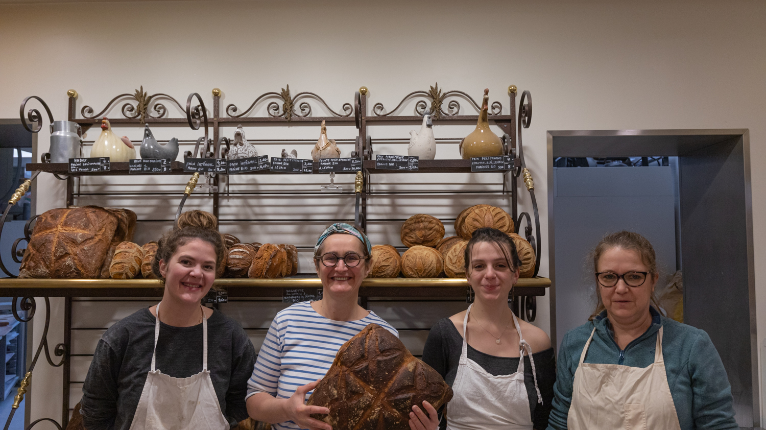 Christel REGIS met en avant les femmes qui sont moins nombreuses dans le milieu de la boulangerie © Globe Reporters