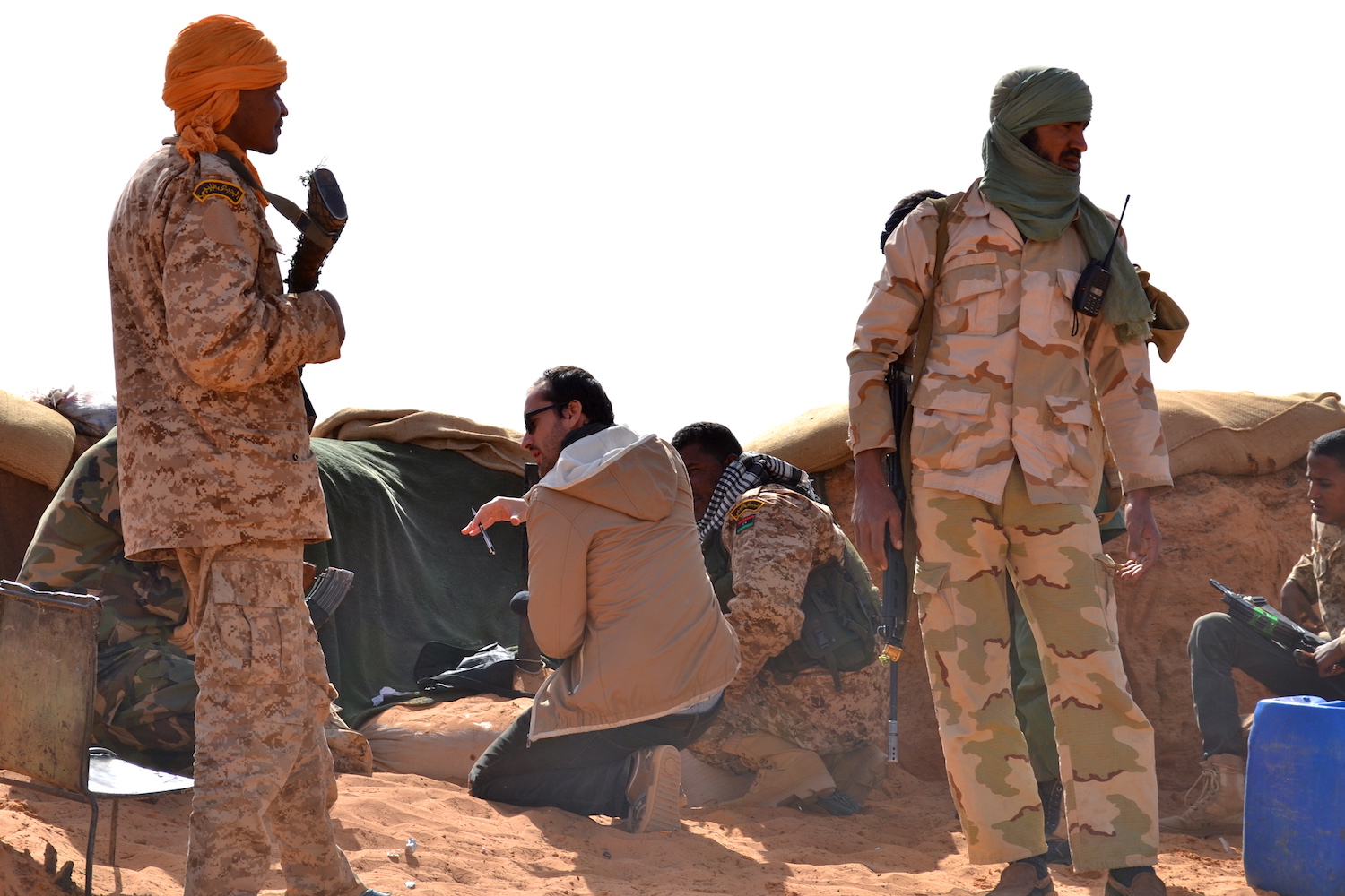 Mathieu GALTIER a couvert, en 2015, la guerre qui opposait Touaregs et Toubou dans la ville d’Oubari, dans le sud libyen © Mathieu GALTIER