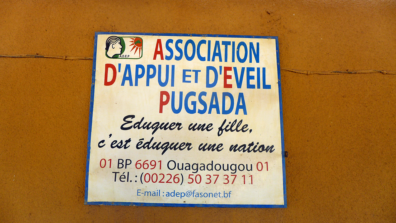 Le siège de l’ADEP à Ouagadougou 