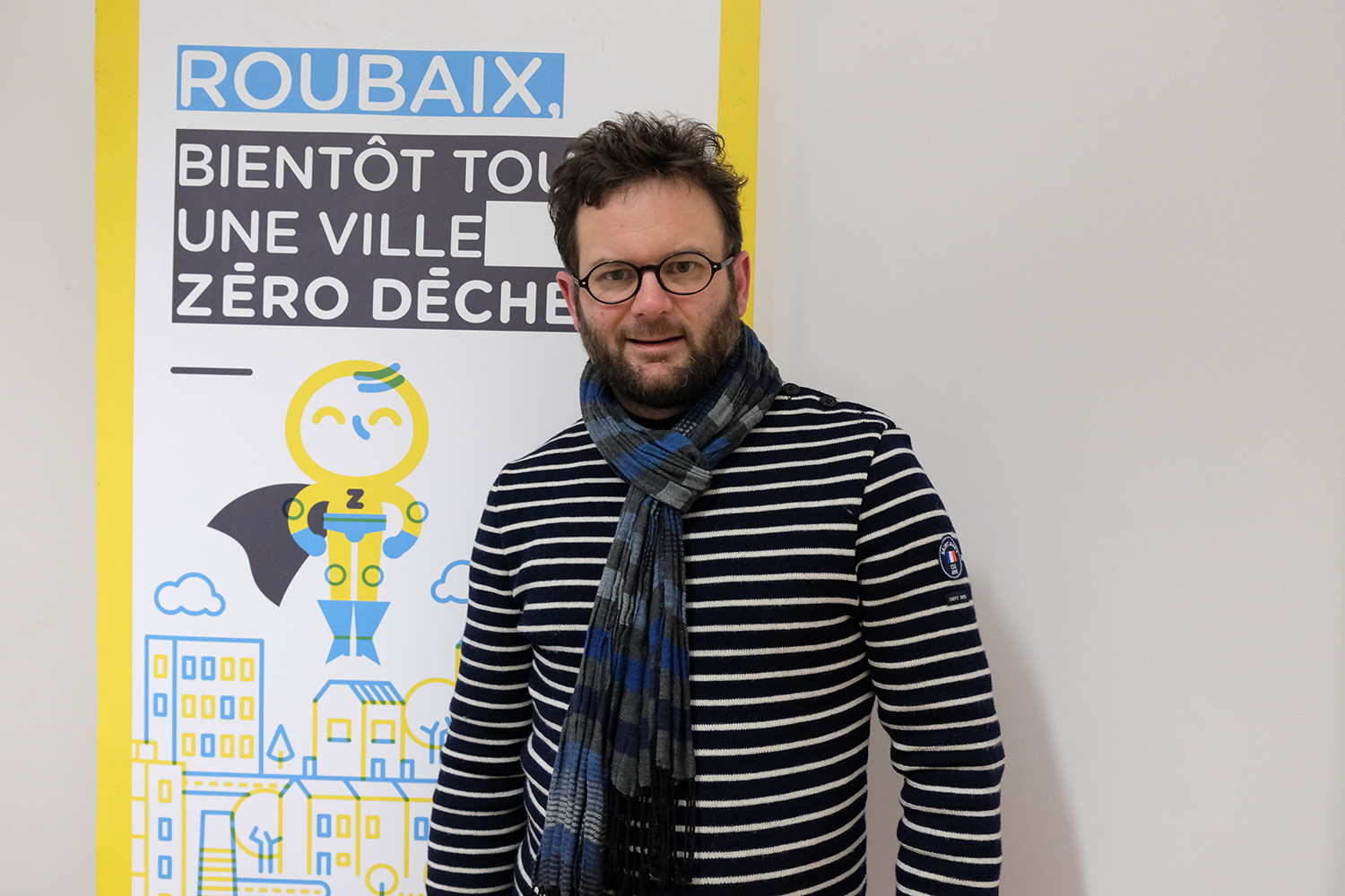 Alexandre GARCIN est adjoint au maire de la ville de Roubaix en charge du développement durable.