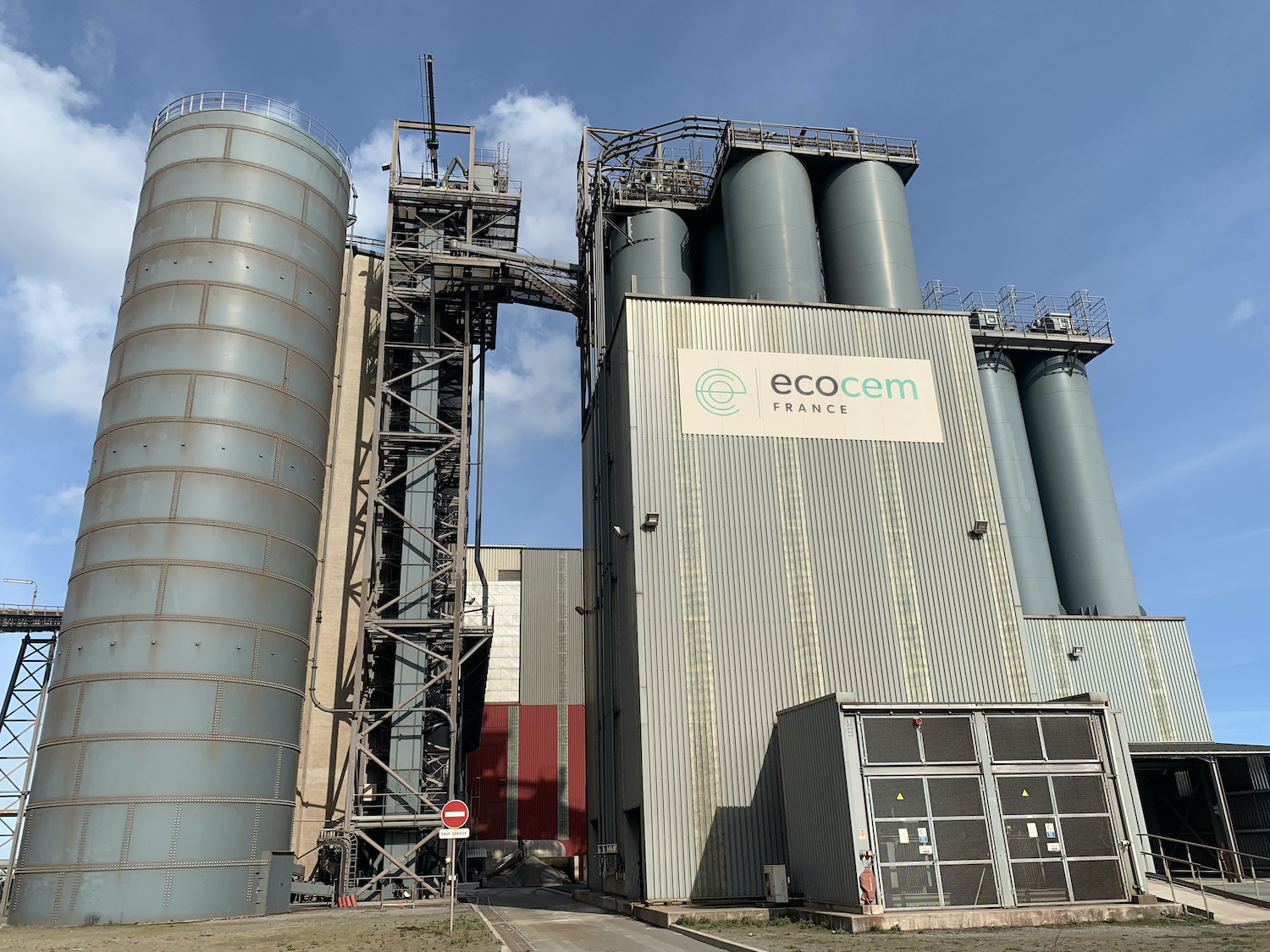 Ecocem Dunkerque a commencé sa production en 2018.© Globe Reporters