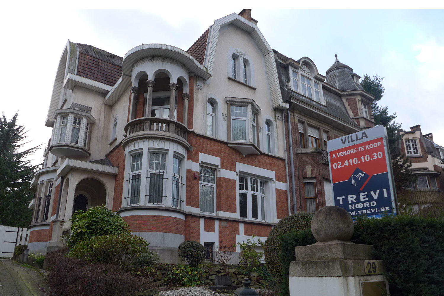 Une maison à vendre dans ce quartier d’Anderlecht qui est devenu très résidentiel © Globe Reporters