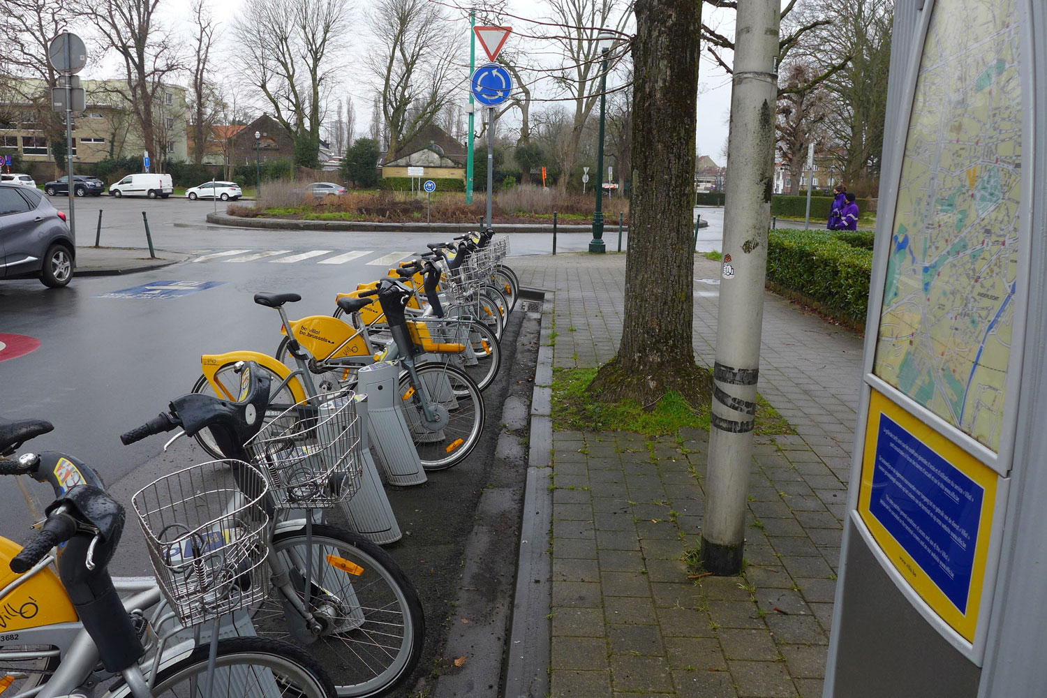 Les Vilos, les vélos en libre service à Bruxelles © Globe Reporters