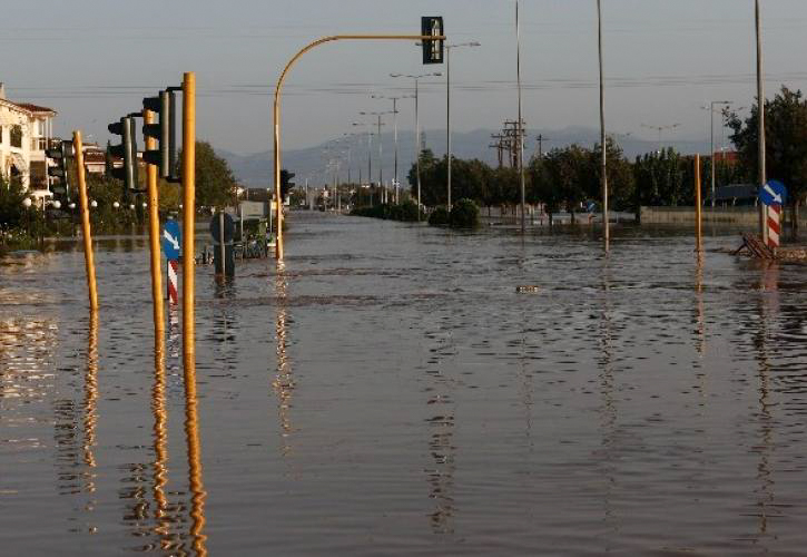 Conséquence des inondations en Thessalie © APE