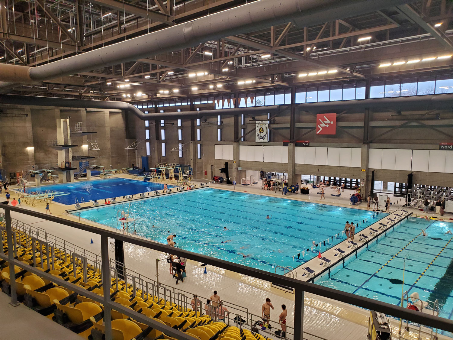 La piscine où s’entrainent les athlètes du club Camo qui a formé plusieurs champions et championnes olympiques © Globe Reporters