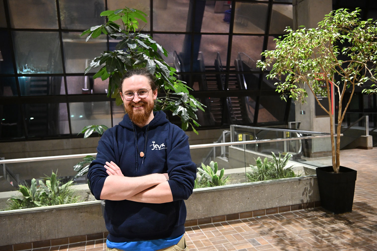 Mathieu GRISARD, chargé de projet pour les Jeux de Montréal 2026 © Globe Reporters